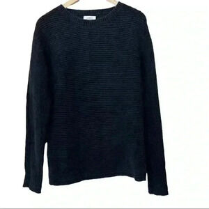 Saturdays New York City Women’s Small Ribbed Knit Sweater 95% Cotton 5% Cashmere